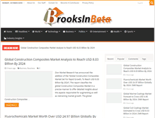 Tablet Screenshot of brooksinbeta.com